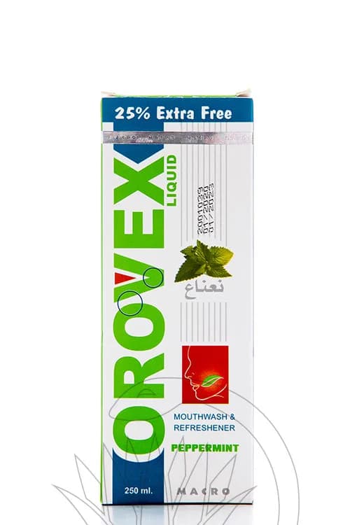 Orovex Peppermint Mouth Wash 250Ml