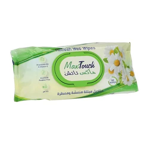 MAX TOUCH 80WIPES