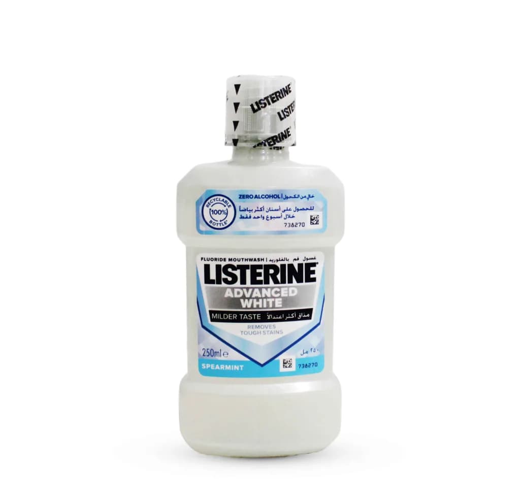 Listerine M.Wash Advanced White 250Ml