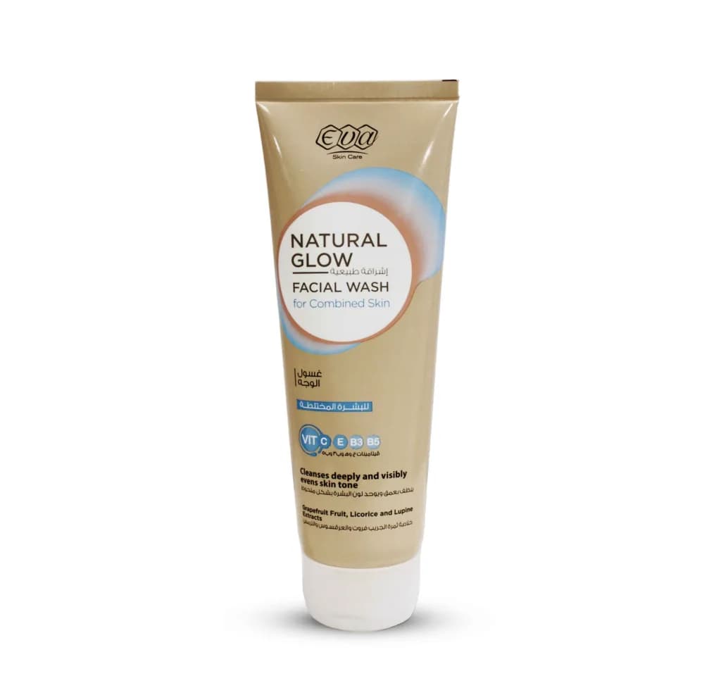 EVA NUTURAL GLOW FACIAL WASH COMB. 100ML