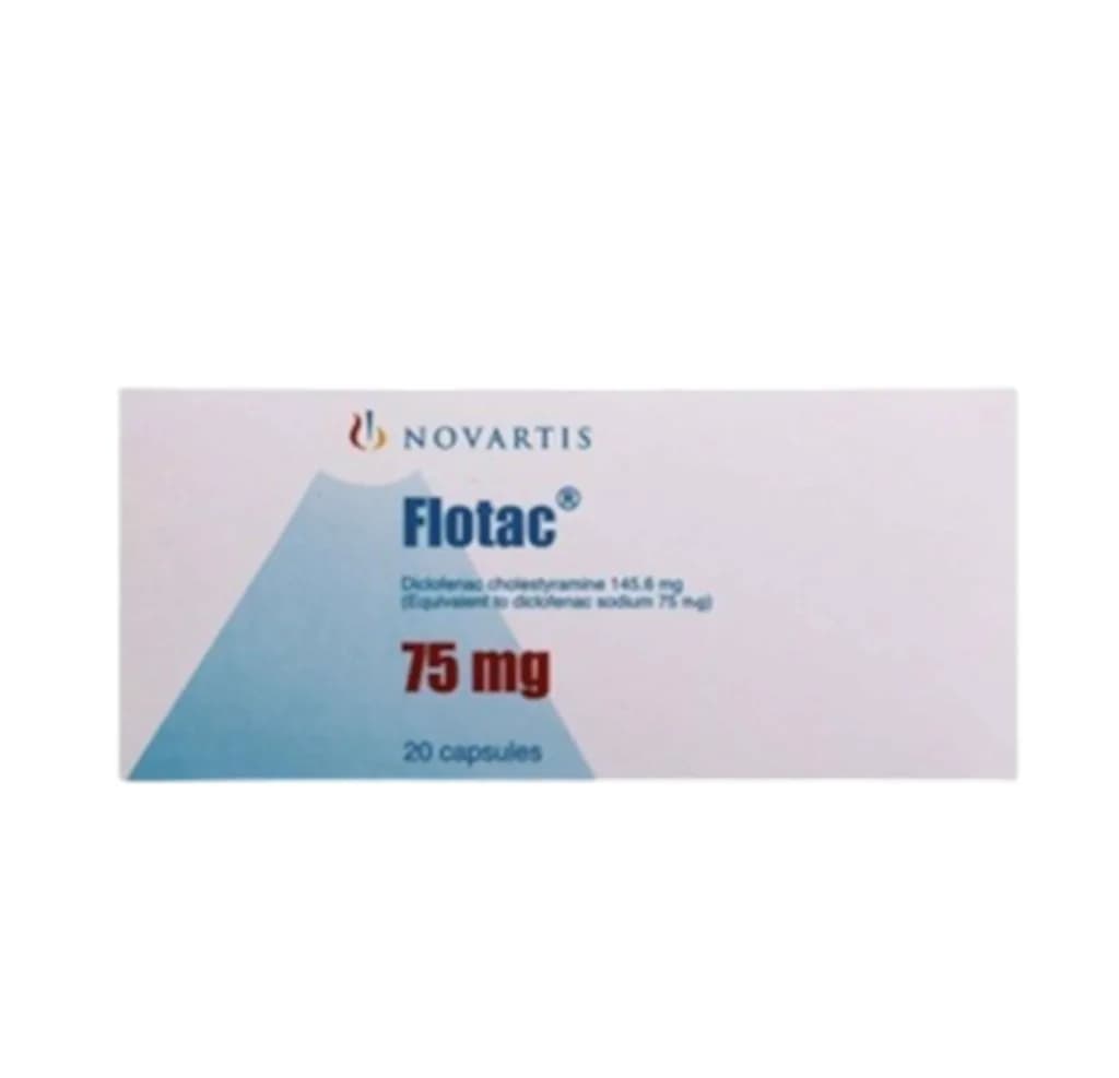 FLOTAC 75MG 20/CAP