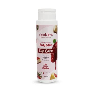 COOKIES BODY LOTION STRAW CUP CAKE 250M