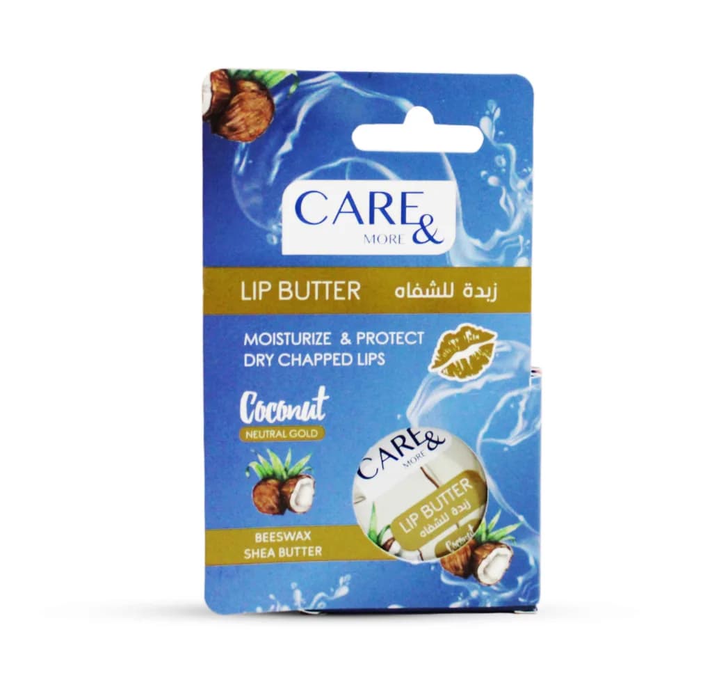 CARE&MORE LIP BUTTER COCONUT 20GM