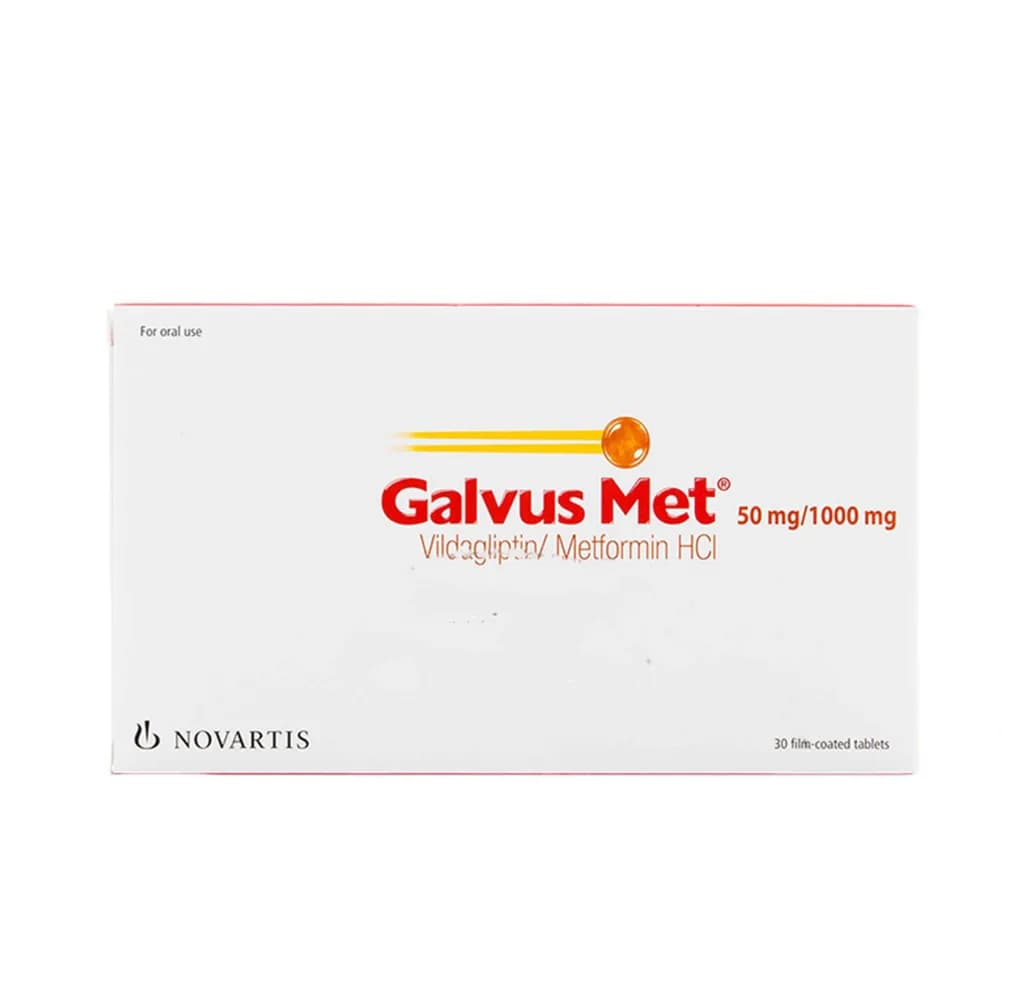 Galvus Met 50/1000Mg 30 Tablets