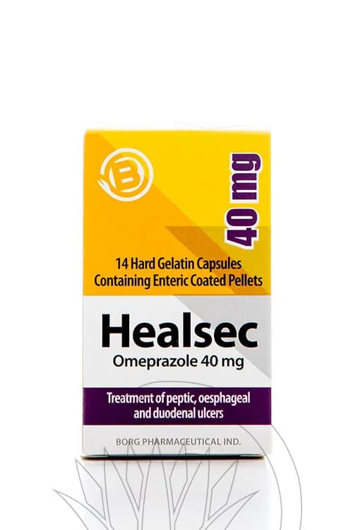 Healsec 40Mg 14 Tablets