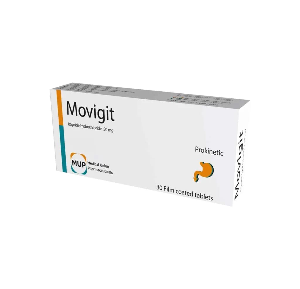 Movigit 50Mg 30 Tablets