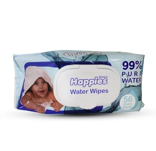 SANITA HAPPIES BABY WATER WIPES 56P(3+1)