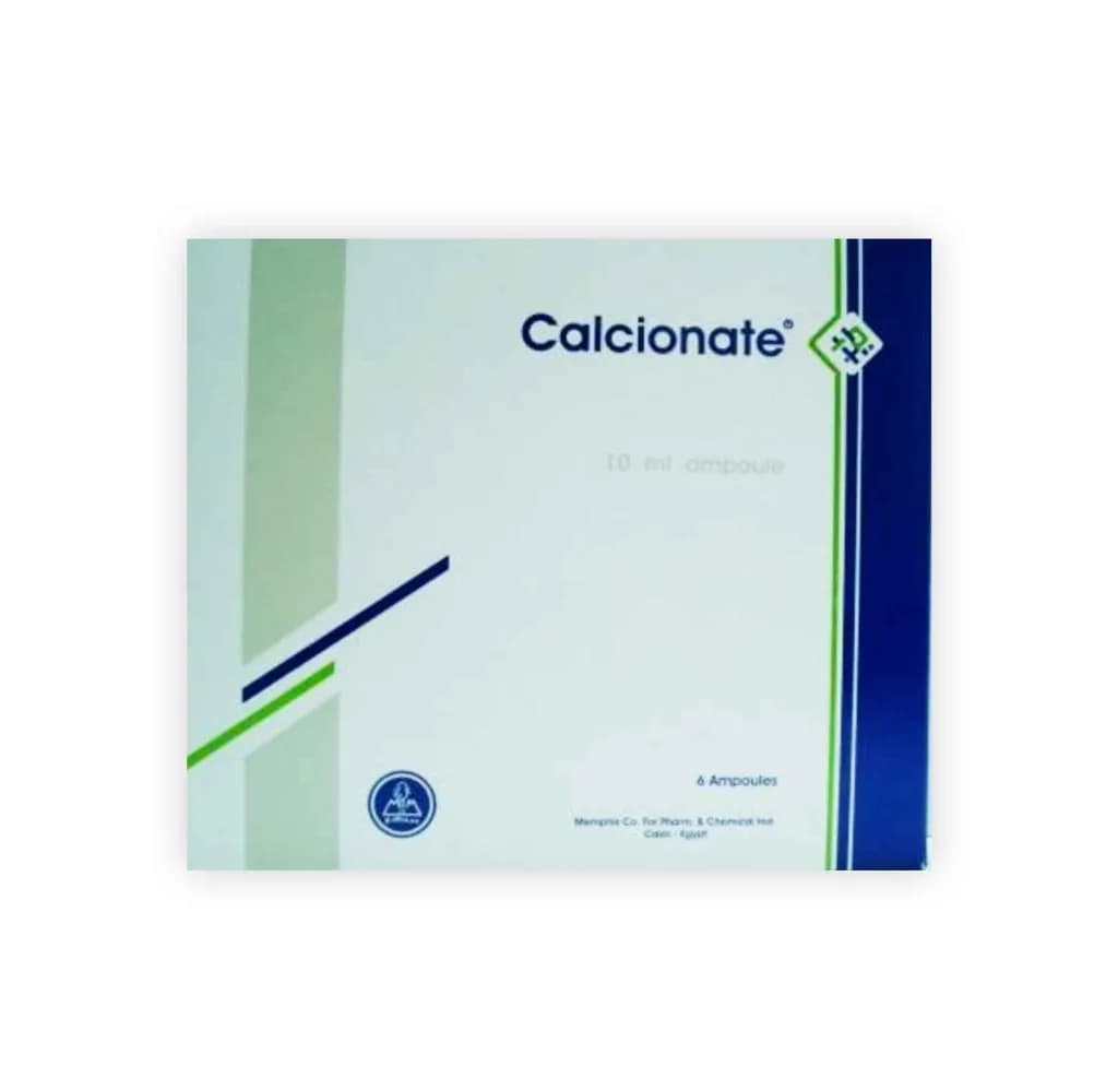 CALCIONATE (CALCIUM GLUCONATE) 6/AMP