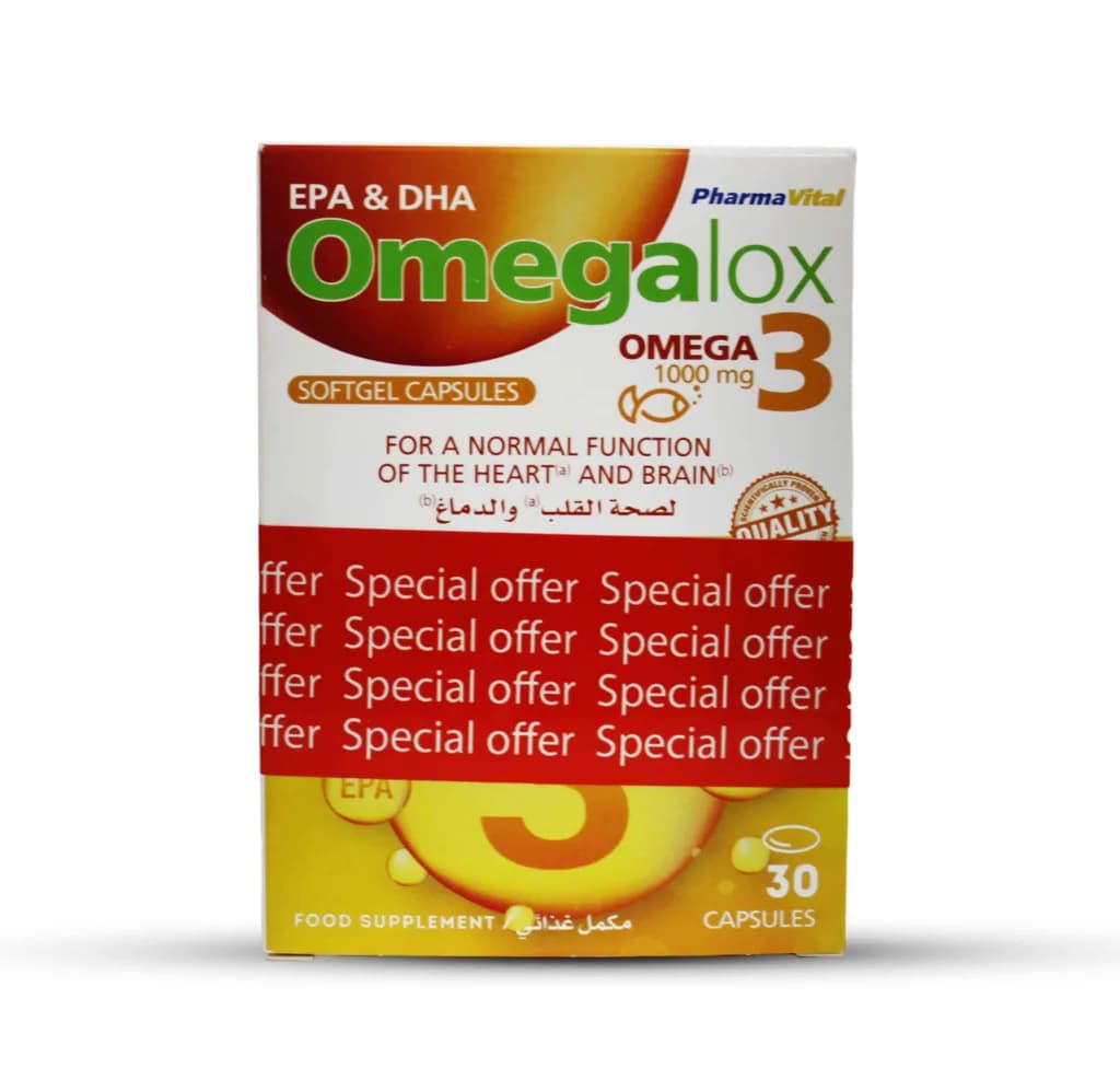 OMEGALOX OMEGA3 1000MG 30/CAP? (1+50%)