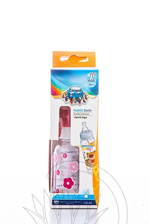 CANPOL PLASTIC BOTTLE 3+ 120ML -11/820