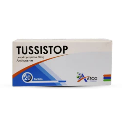 Tussistop 60mg 20 Tablets