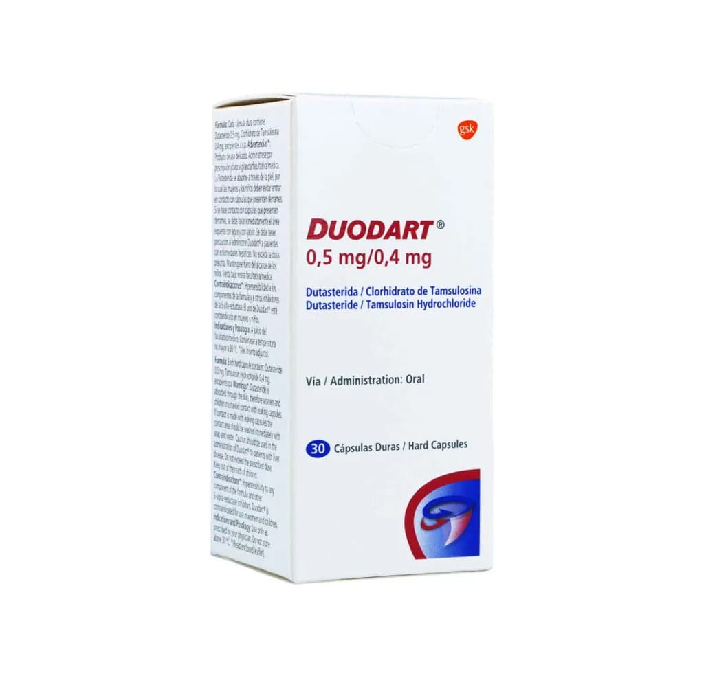 Duodart 0.5Mg/0.4Mg 30 Capsules