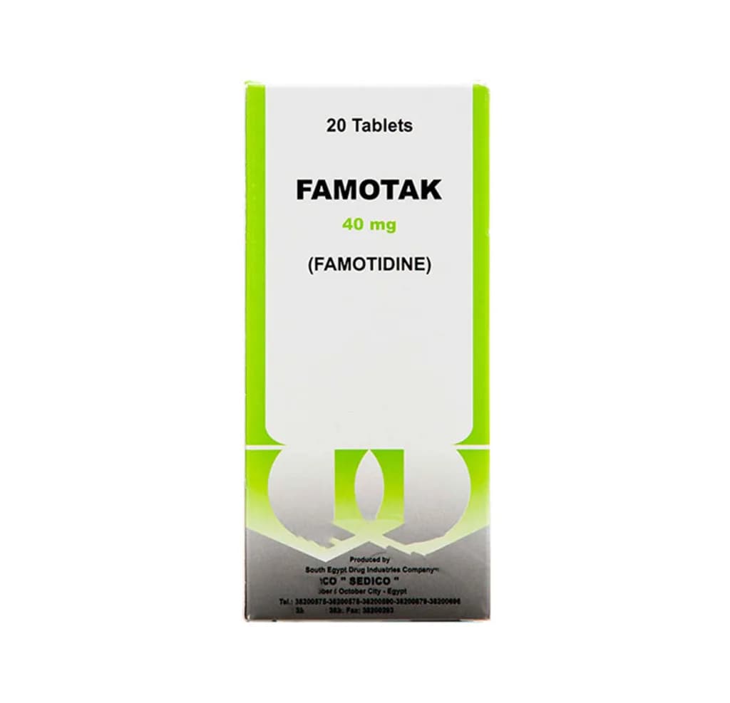 FAMOTAK 40MG 20/TAB