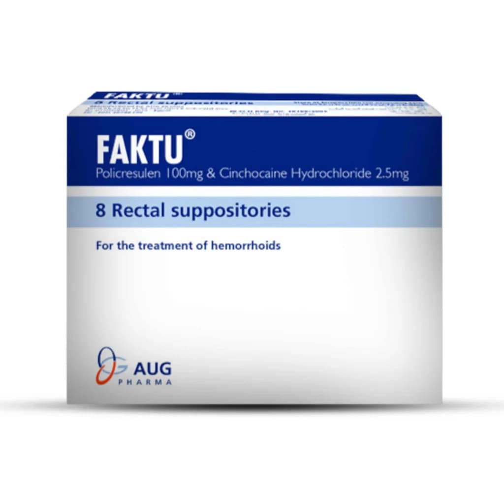 Faktu 8 Suppositories
