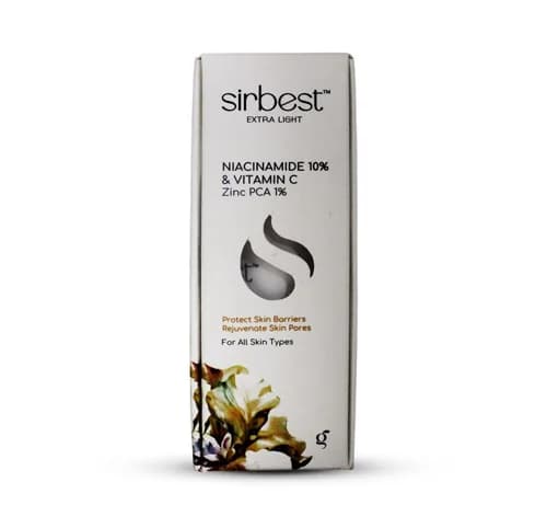 SIRBEST NIACINAMIDE&VITAMIN C SERUM 30ML