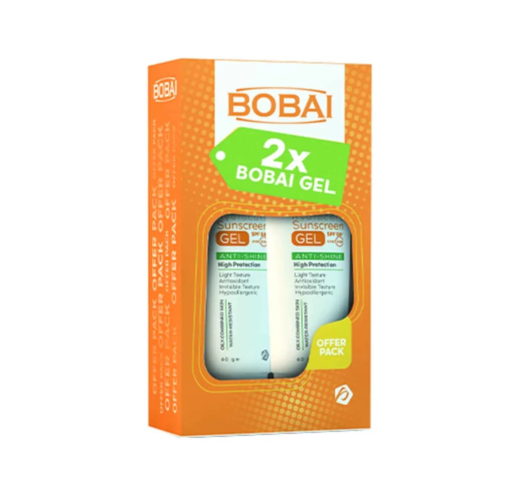 Bobai Sunscreen Hydrocare Spf50+ Gel 60gm 2PCS