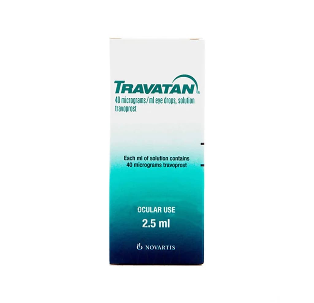 Travatan 0.004% Eye Drops 2.5Ml