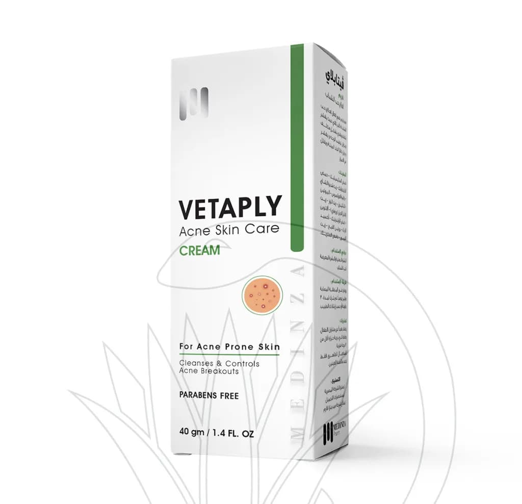 Vetaply Cream Acne Skin Care 40Gm