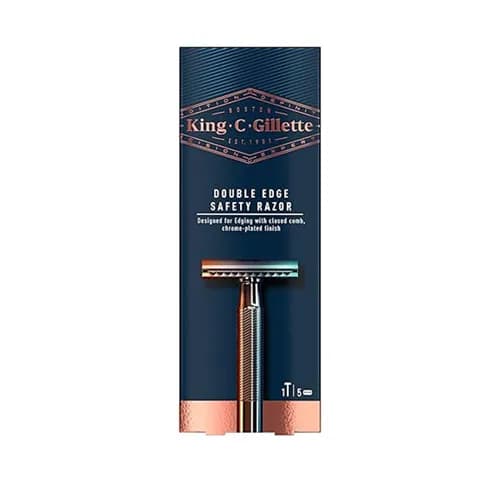 GILLETTE KING C DOUBLE EDGE RAZOR 1P+5B