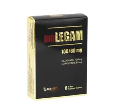 Biolegam 100/60mg 8 Film Coated Tablets