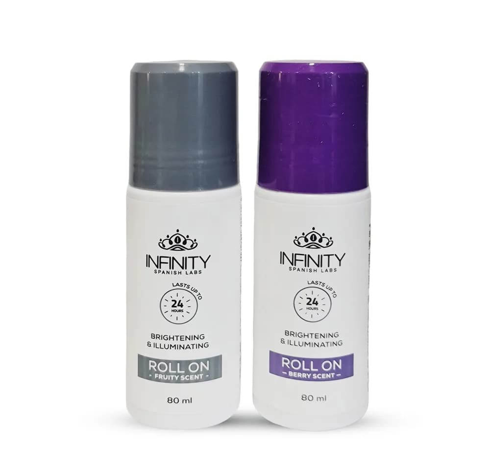 Infinity Brightning and Illuminating Roll On Fruity + Berry 80ml 2PCS
