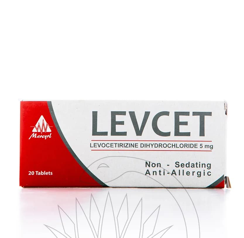 Levcet 5Mg 20 Tablets