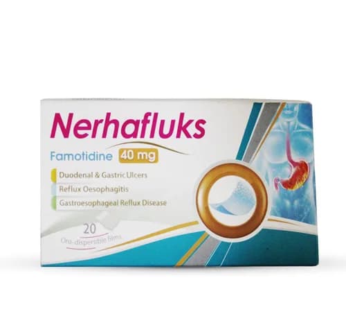 NERHAFLUKS ORAL DISP FILM 40MG 20/PCS