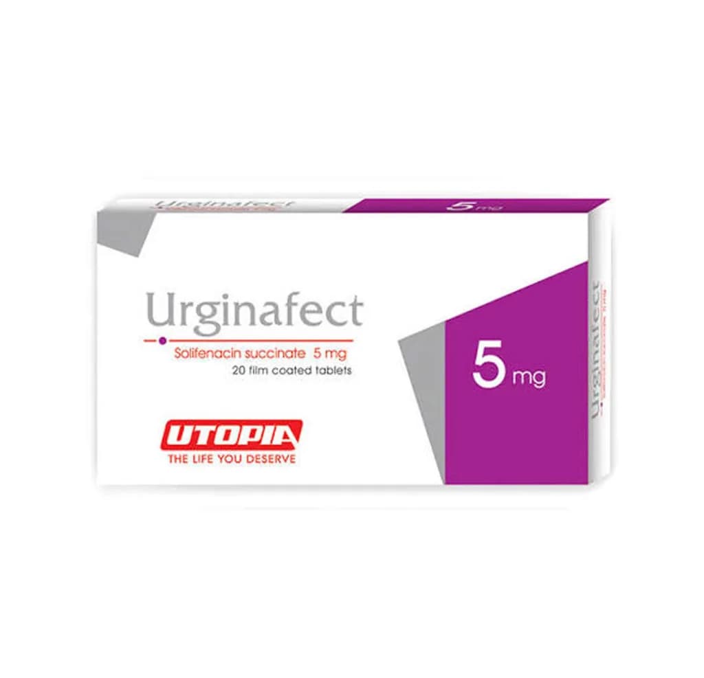 Urginafect 5Mg 20 Tablets