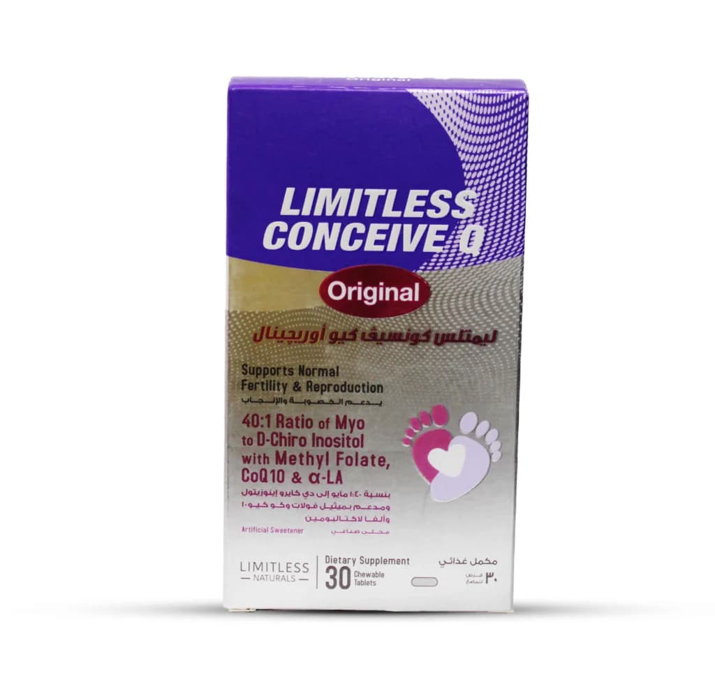 Limitless Conceive Q 30 Chewable Tablets