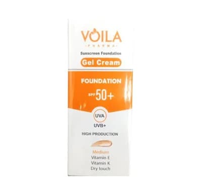 VOILA SUNSCREEN GEL-CR 50+ FOUND.M 50ML