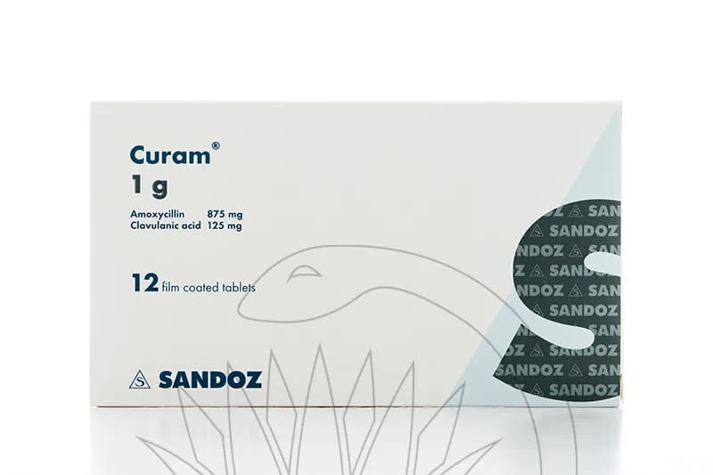 Curam 1Gm 12 Tablets (3 Strips)