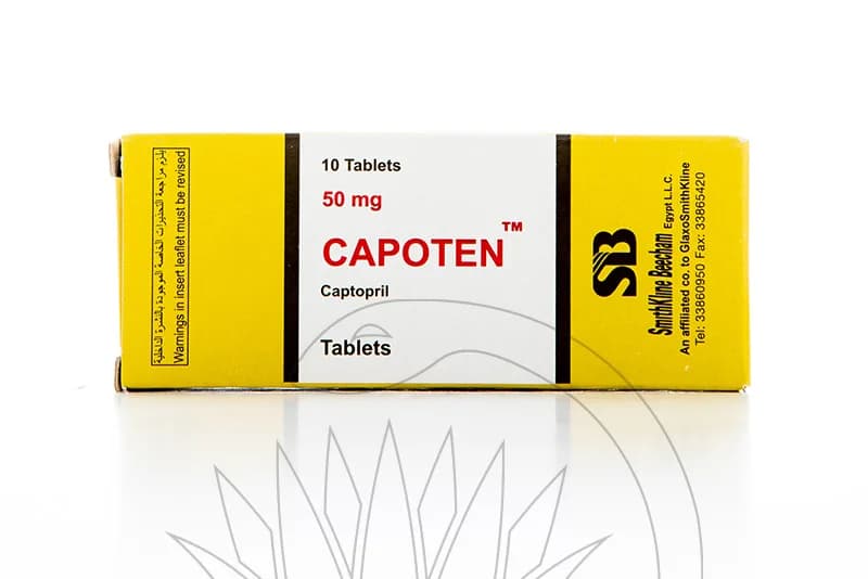 Capoten 50Mg 10 Tablets