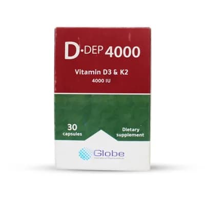 D.DEP 4000 VIT D3+K2 4000IU 30/CAP