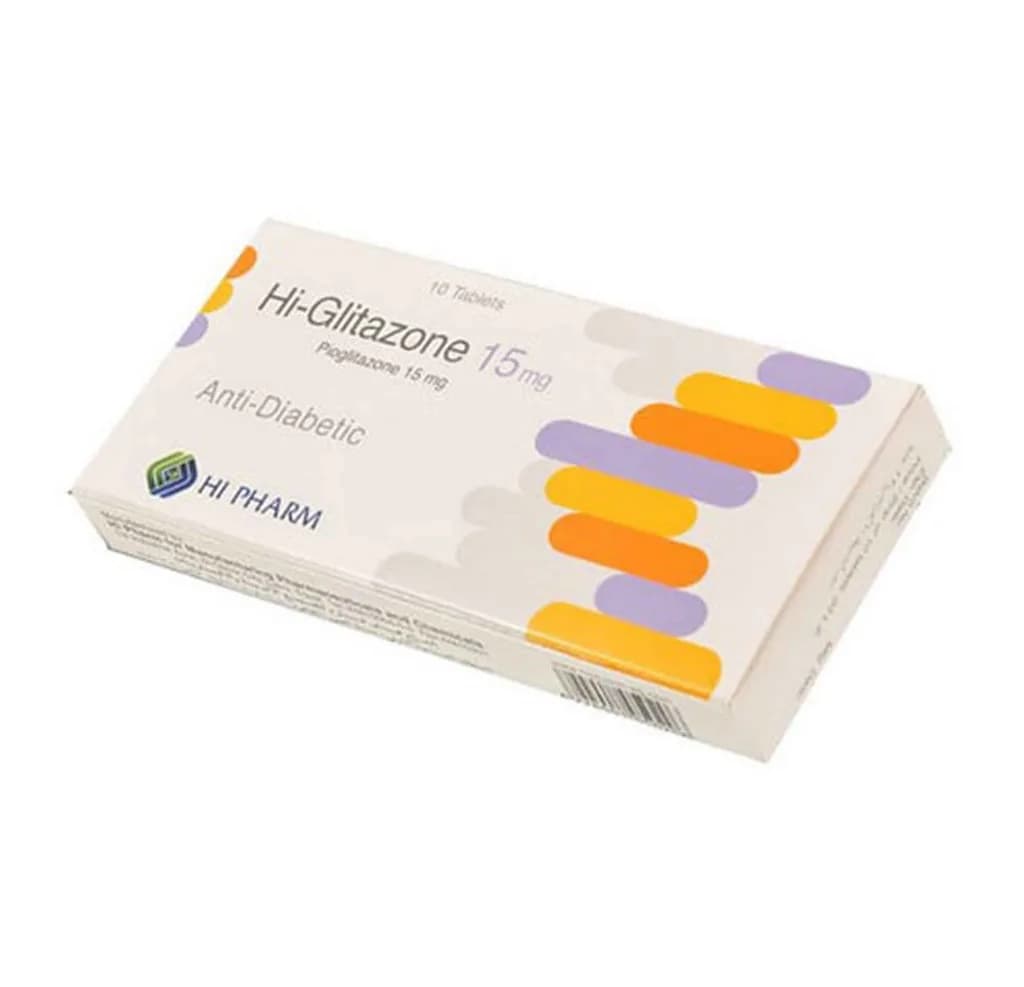 Hi Glitazone 15Mg 30 Tablets