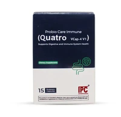 QUATRO PROBIO CARE IMMUNE D.SUPP 15/CAP?