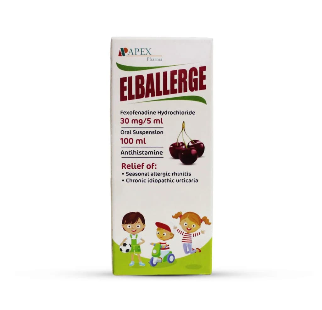 ELBALLERGE 30MG/5ML SUSP 100ML