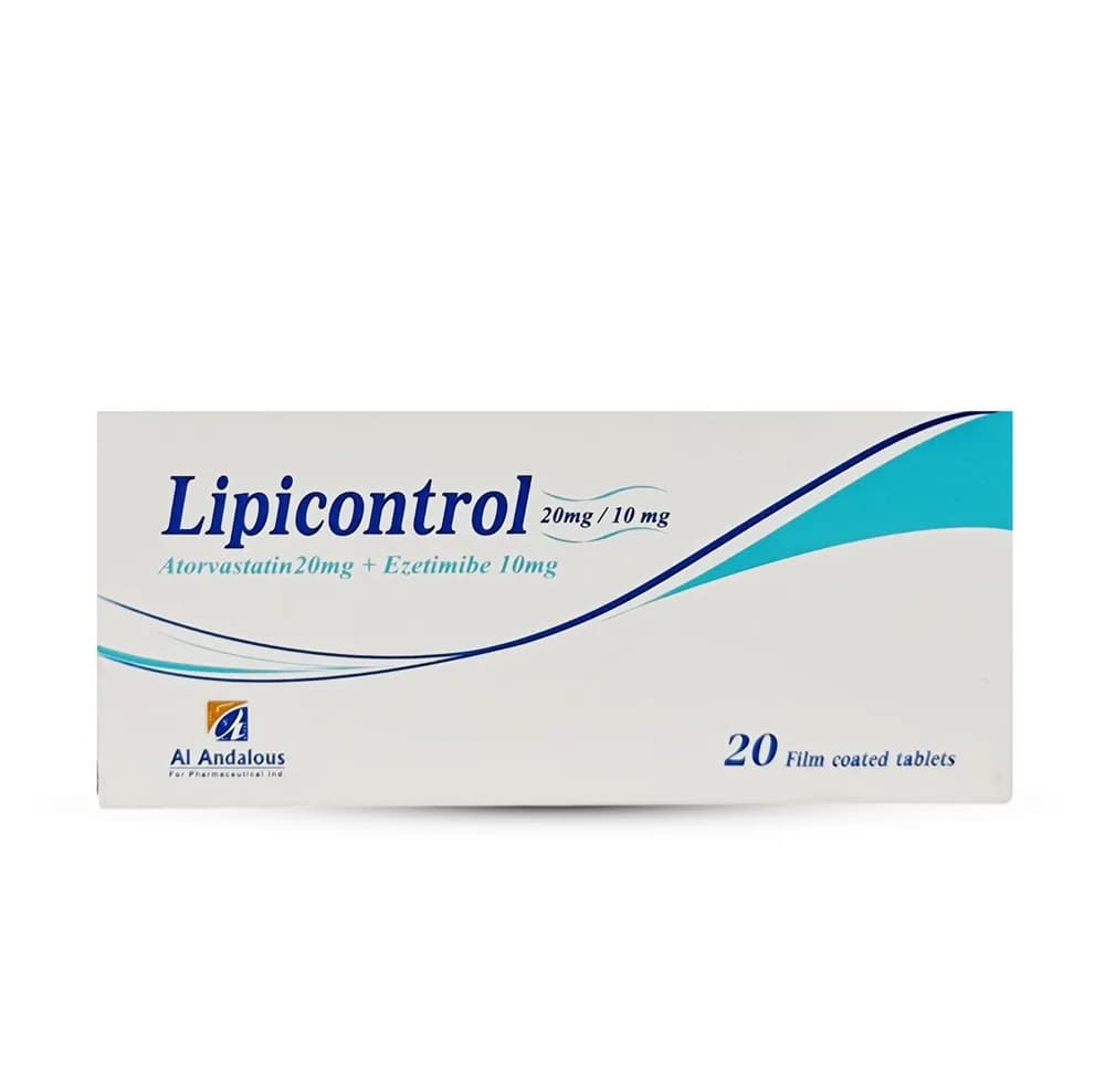 Lipicontrol 20/10mg 20 Film Coated Tablets