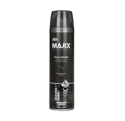 MAJIX SHAVING FOAM CARBON 100M