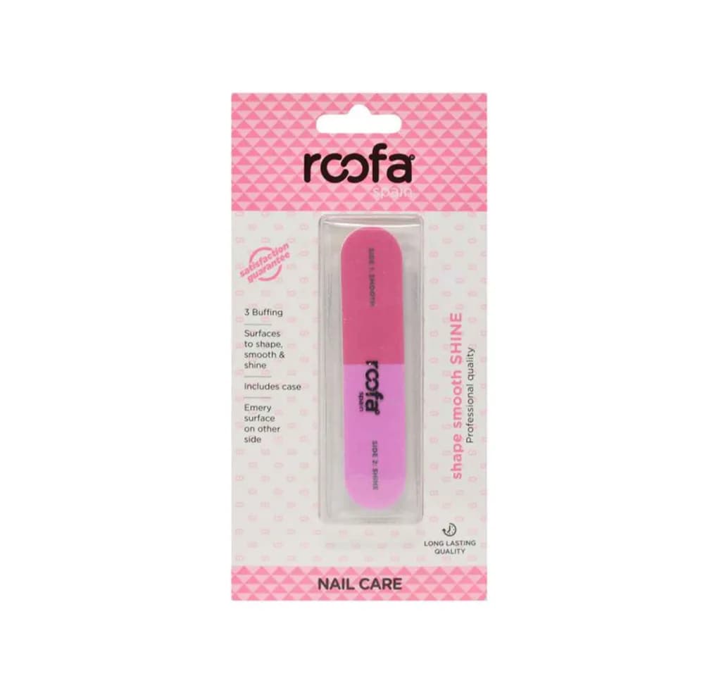 ROOFA NAIL BUFFER 3 SURFACE W/CASE-038NC