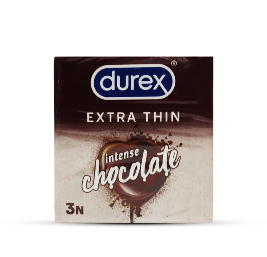 Durex Condoms Extra Chocolate 3Pcs