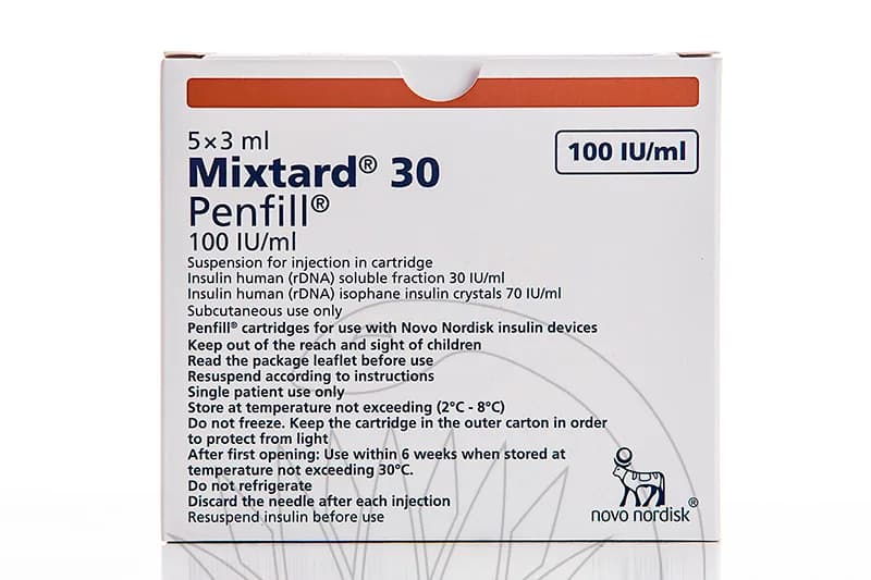 Mixtard 30Hm 100Iu 3Ml 5 Penfill