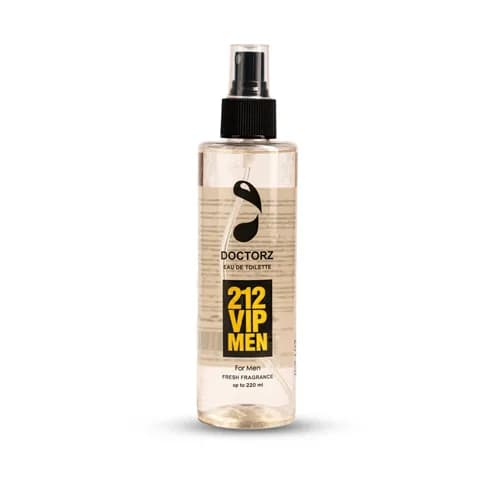 Doctorz Eau De Toilette ( 212 Vip ) Body Splash for Men 220ml