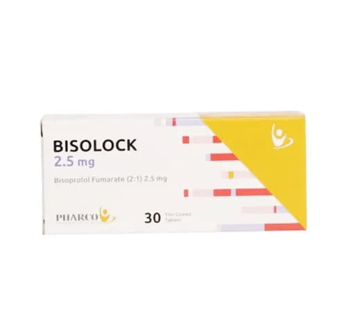 Bisolock 2.5mg 30 Tablets