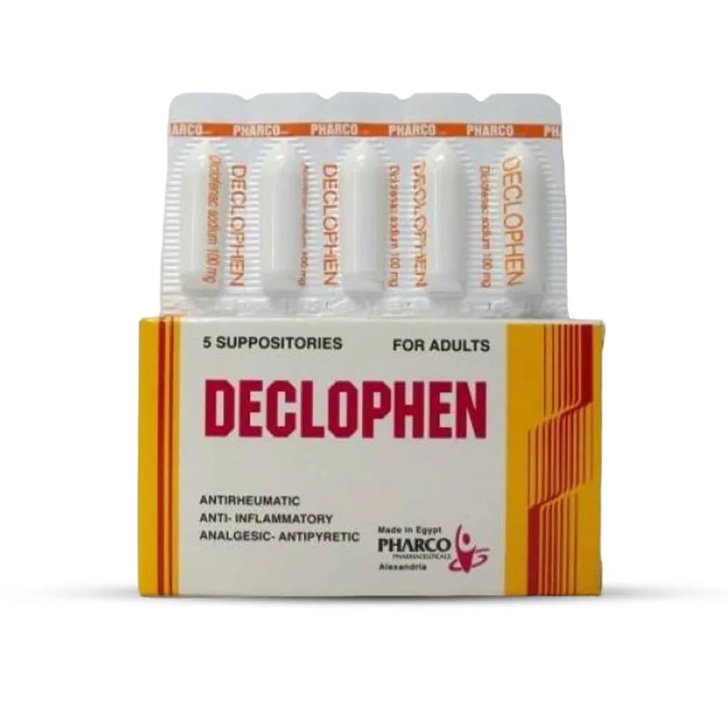 DECLOPHEN 100MG 5/SUPP @