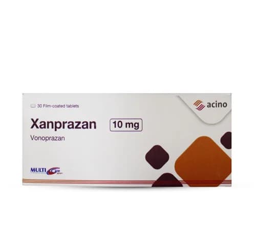 Xanprazan 10mg 30 Film Coated Tablets