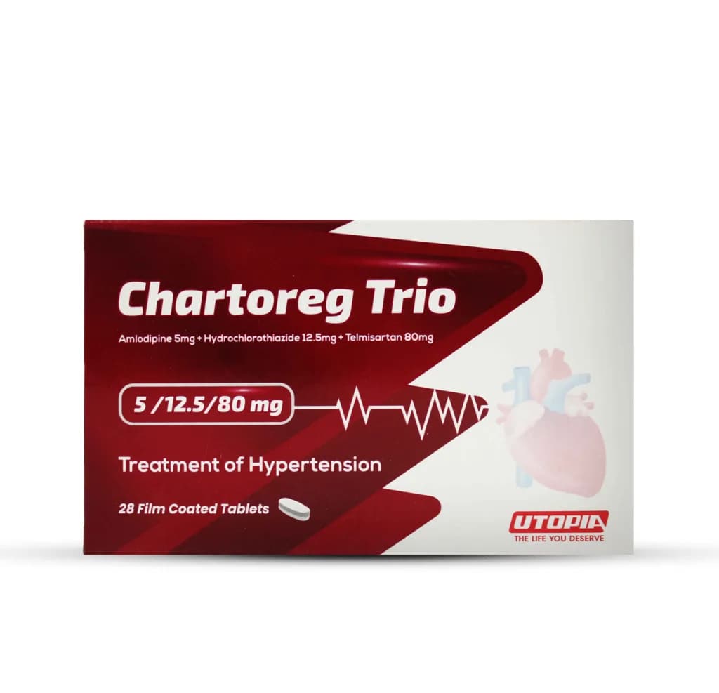 CHARTOREG TRIO 5/12.5/80MG 28/TAB