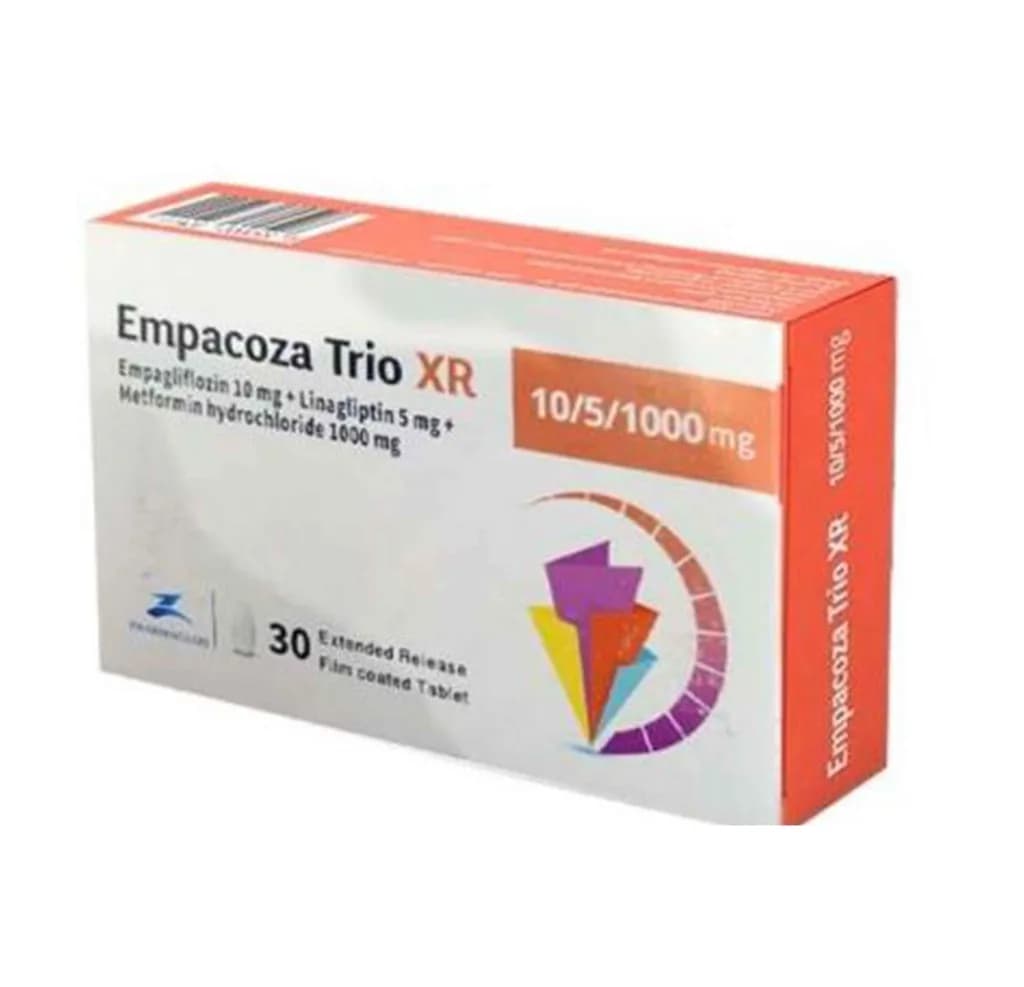 Empacoza Trio 10/5/1000mg 30 Film Coated Tablets