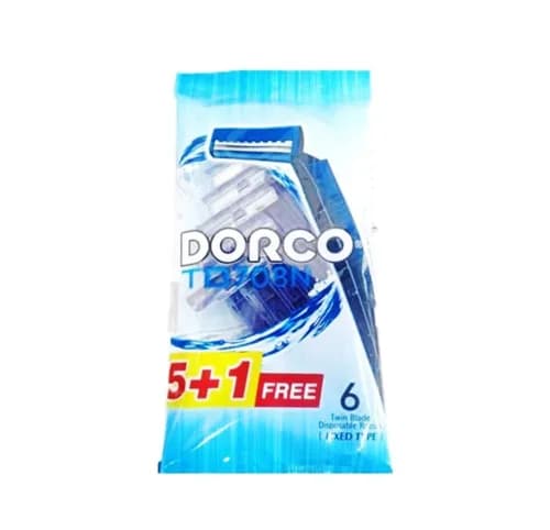 Dorco Td708N Disposable Razors Blue (5+1)