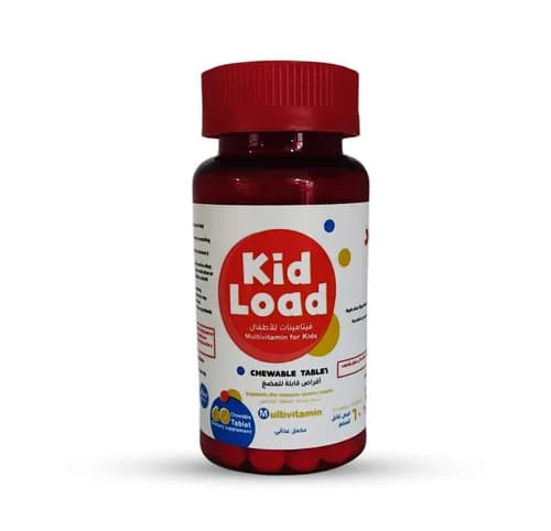 Kid Load Kidvitamins 60 Cherry Chewable Tablets