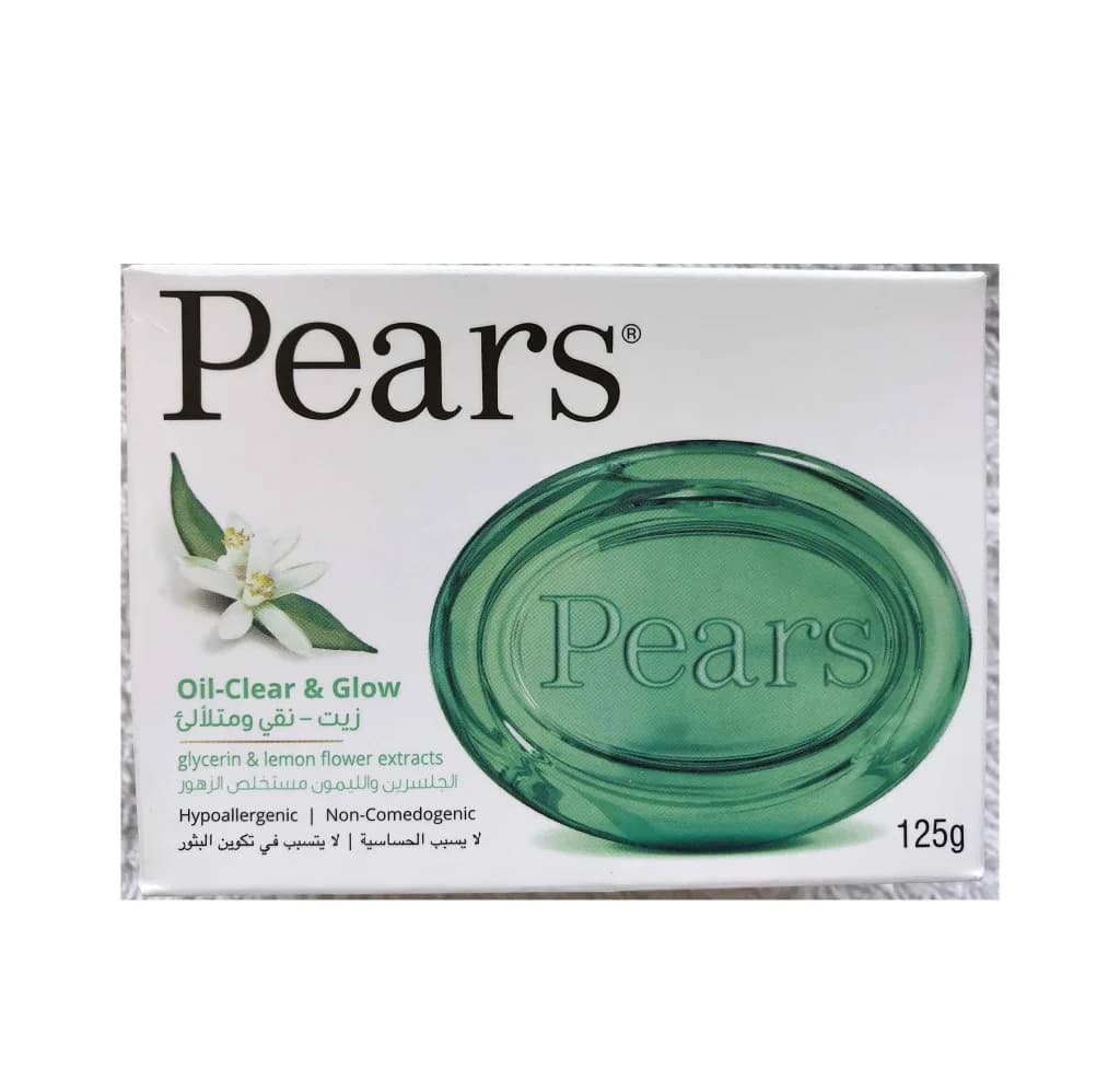 PEARS OIL-CLEAR& GLOW (LEMON) SOAP 125G